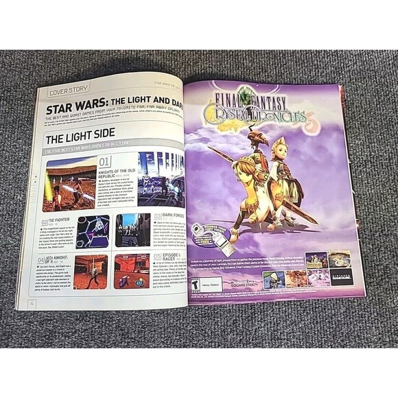 Vtg GMR Video Games Magazine #14 March 04 Star Wars Final Fantasy Resident Evil - Picture 7 of 7